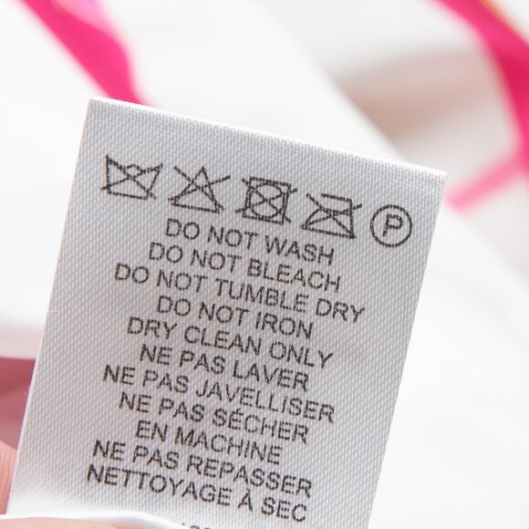 Retrofête Adelaide Floral Silk Halter Mini Dress Pink Yellow White Large New - Picture 7 of 9